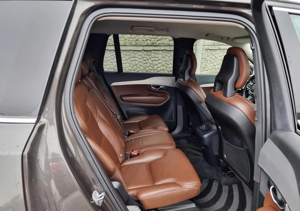 Volvo XC 90 cena 156900 przebieg: 82218, rok produkcji 2017 z Myślenice małe 631